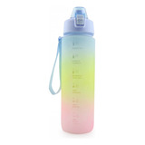 Botella Gym No2 1000ml Termo Deportivo Bebidas Agua Manija