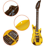Pulchra Juego De 22 Instrumentos Inflables, Guitarra Inflabl