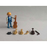 Playmobil Músico E Instrumentos Musicais Banda