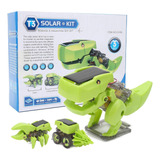 Dino Robot Juguete Educativo Kit Solar 3 En 1 Robotica Stem 