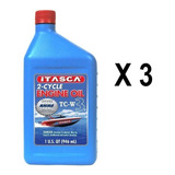 Aceite Motor Lancha Itasca 2 Tiempos Tc-w3, 2.838 Lt