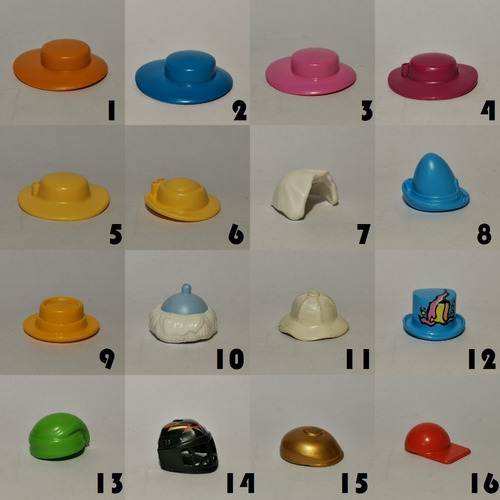 Playmobil Accesorios Gorros Victorianos Boinas Polar Deporte