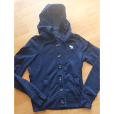 Buzo Campera Con Botones Con Capucha Abercrombie Small Orig