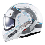 Capacete Texx Stratos 180 Com Viseira Solar Robocop