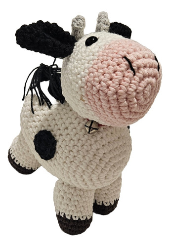 Vaca Amigurumi Tejido Juguete Crochet Montessori Vaquita Beb