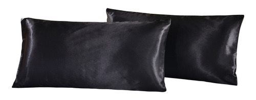 Funda Forro Para Almohada En Satin 65x45 Cm Kit 2 Unidades