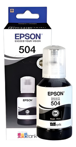 Tinta Original Epson T504120-al Negro.