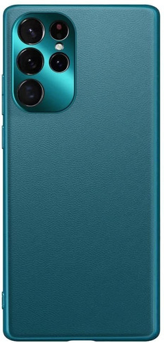 Funda Nuevo Samsung Galaxy S22 Ultra De Silicona - Verde