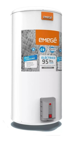 Termotanque Emege Electrico 95 Litros 1500w Outlet