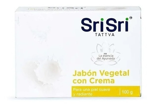 Jabón Vegetal Crema Ayurveda Sri Sri Tattva - Llama Sagrada