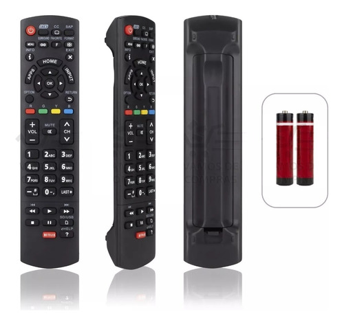 Control Remoto Panasonic Para Pantalla Smart Tv Netflix