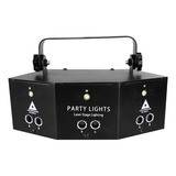 Dj Party Light Remote 9 Ojos Led Flash Rgb Fiesta De