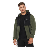 Polar Outdoor Hombre Mix Parka Militar Corona