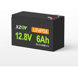 12v 6ah Lifepo4 Lithium Battery, 4000+ Cycles 12v 6ah L...