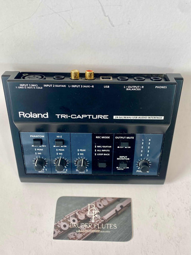Interface Roland Tri - Capture - Made In U S A - # A055