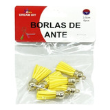 Borlas De Ante Amarillas 3.5cm