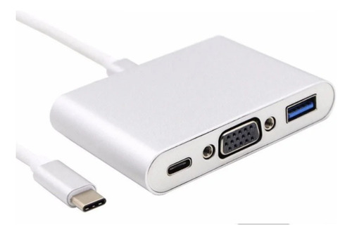 Cabo Adap Usb 3.1 Tipo C Thunderbolt 3.0 X Vga Usb 3 Tipo C