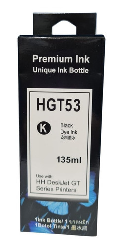 Tinta Negra Gt53xl Generica Negra Para Gt5810 Gt5820 Tank115