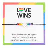 Jogdiam Pride Ally Pulsera Regalos De Joyería Gay Lesbian Pr