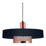 Luz Lampara Colgante Modernas Oxido Cobre Living Comedor Sji