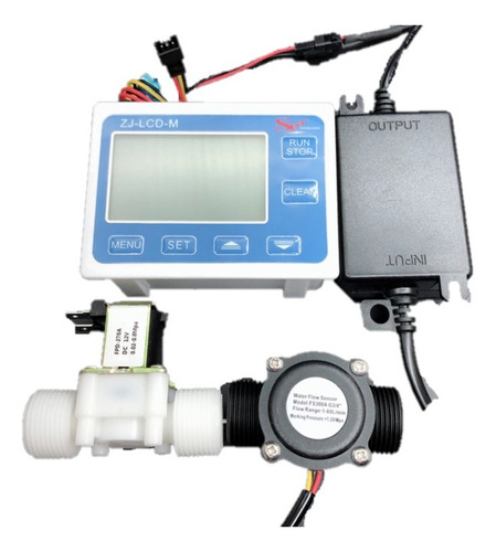 Val. Solenoide 3/4 + Controladora Display Lcd + Fuente Alim.