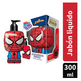 Spiderman Jabon Liquido X 300ml Hombre Araña Marvel
