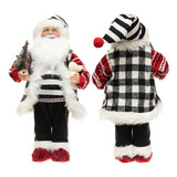 Papai Noel Boneco Enfeite Luxo 45cm Decoracao Ursinho