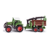 Siku Serie 16- Tractor Fendt Con Remolque Forestal - Metal
