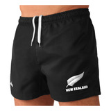 Short Rugby Imago All Blacks Tela Antidesgarro Reforzado Adu