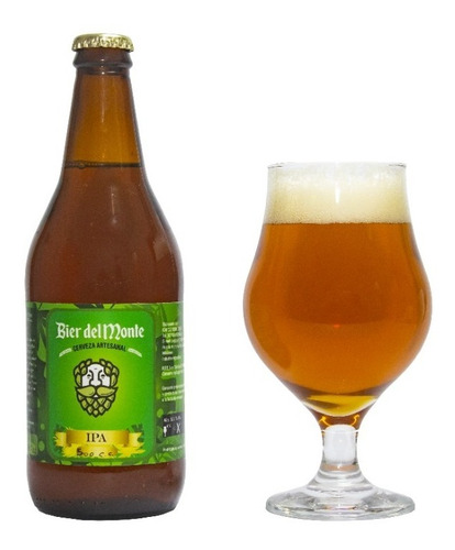 Cerveza Artesanal Bierdelmonte Ipa  500ml.