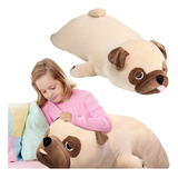 Perro De Peluche Gigante Pug 85 Cm Grande Jumbo Almohada