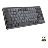 Mini Teclado Iluminado Inalambrico Mecanico Logitech Mx