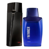 Perfume Pulso + Winner Sport Esika - mL a $300