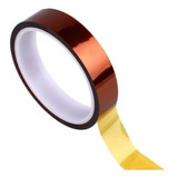 Fita Kapton Alta Temperatura Resistente Ao Calor 33m X 20mm