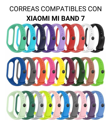 Correas Manillas Pulseras Compatible Con Xiaomi Mi Band 7