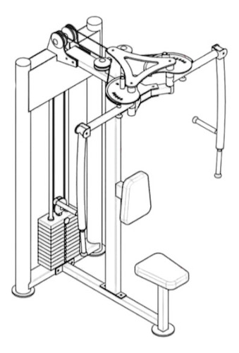 Plano Maquina De Gimnasio. Peck Fly