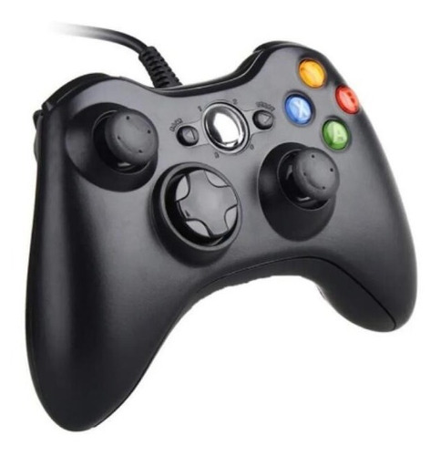 Controle Manete Compatível Xbox 360 Com Fio Alta Qualidade