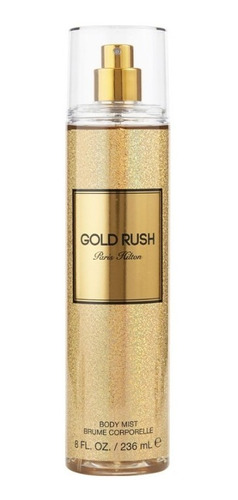 Perfume Gold Rush Paris Hilton 236m Body Mist Nuevo Original