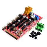 Ramps 1.4 Shield 5 Ejes Arduino Mega 2560 Impresora 3d Nodo