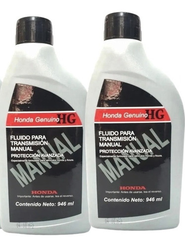 Aceite Para Transmisión Manual Honda Original 