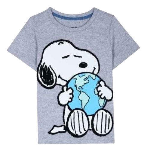 Playera Jaspe Snoopy Peanuts Talla 3x