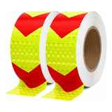 Arrow Reflective Safety Tape 2 Inch X100 Feet Caution Ref Aa