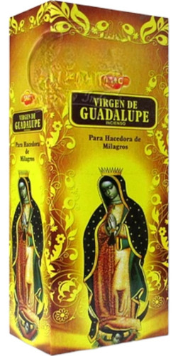 Incienso Sac  Virgen De Guadalupe  - 120 Varas
