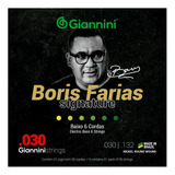 Encordoamento De Contrabaixo 6 Cordas Boris Farias Giannini