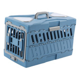 Caja Plegable Para Cachorros, Transportador De Mascotas