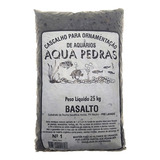 Substrato Preto Aquários E Jardins Basalto N°1 - 25kg