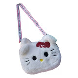 Bolso Bandolera Mujer Cosmetiquera Hello Kitty Peluche 