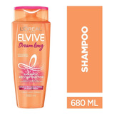 Shampoo Reparador L'oréal Elvive Dream Long 680ml