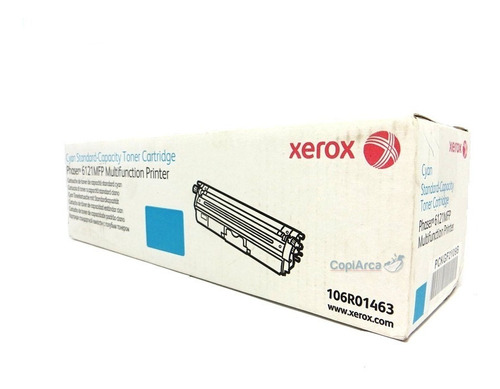Phaser 6121 Xerox 1.5kc Toner Cyan Facturado 106r01463