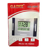 Reloj De Pared/escritorio Digital Calendario Y Temperatura.